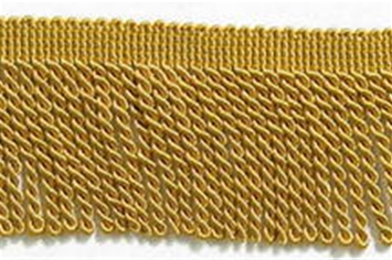 2 1/2" Antique Gold Bullion Fringe