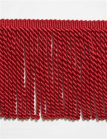 Red 6" Long Bullion Fringe