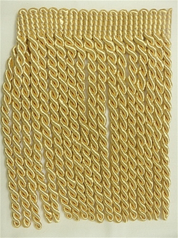 Light Gold B7 6" Long Bullion Fringe