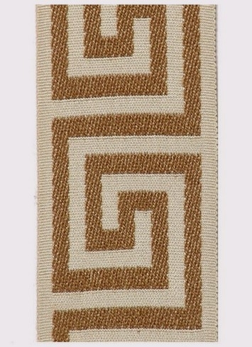 Taupe Greek Key Tape 825-408