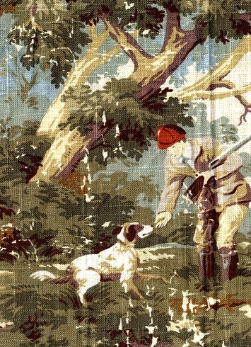 Avondale 107 Vintage Toile Fabric