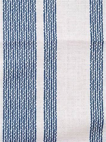 Amalfi Stripe Ocean Cotton fabric