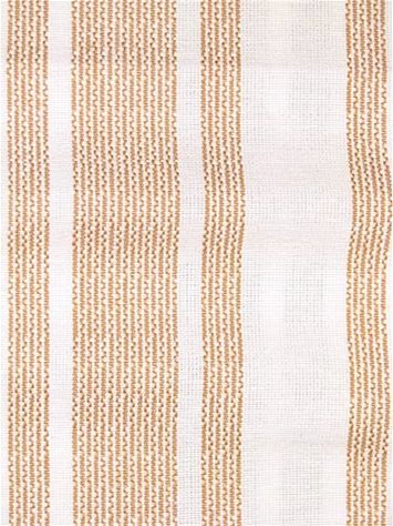 Amalfi Stripe Tan Cotton fabric