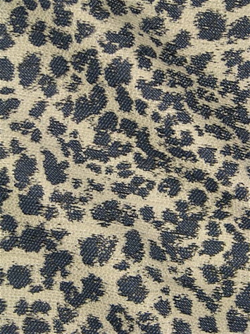 Animal Magnetism Indigo Bella Dura Fabric
