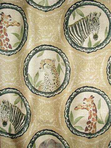 Meryl Jute Animal Print