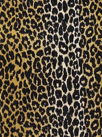 Arabia Black Chenille Cheetah