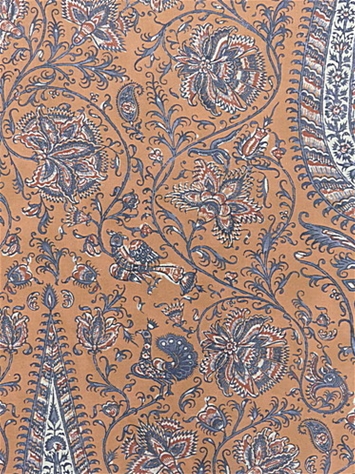 Ashoka Terracotta Floral P Kaufmann Fabric