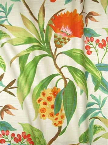 Azalea 323 Mango Tropical Fabric