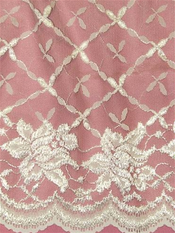 PB1000 Ivory Shiffli Lace