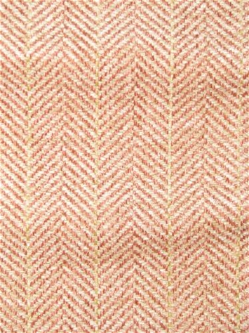 Balfour 604 Coral Chenille Herringbone P Kaufmann Fabric