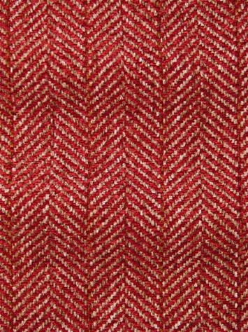 Balfour 519 Crimson Chenille Herringbone P Kaufmann Fabric