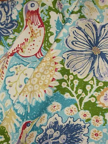 Balinese Tropics Floral Fabric
