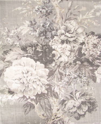 Ballad Bouquet Platinum Waverly Fabric