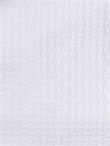 Basketry 143 Optic White Matelasse