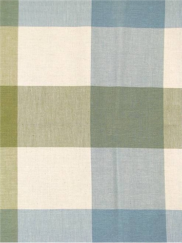 Beach Buffalo Check Natural Green Blue