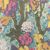 Bell Blooms Cyan Floral P Kaufmann Fabric 