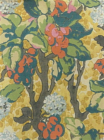 Bell Blooms Ochre Floral P Kaufmann Fabric