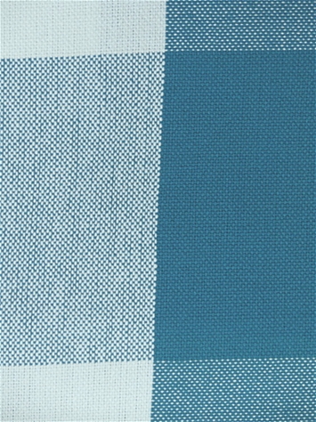 Big Check 596 Teal Covington Fabric
