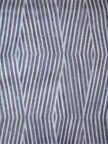 Biscayne Pewter Tribal Lattice Fabric