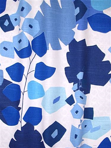 Block Floral Blue