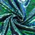 Z0442 Blue Green Sequins