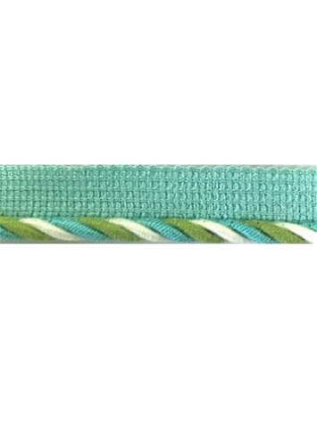 Sunbrella 5/16 Inch Cord Edge Blue Green