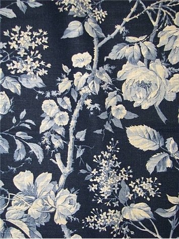 RL Brandy Linen Floral Porcelain