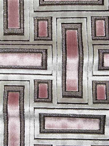 Brix City 71 Bella Pink Metallic Velvet