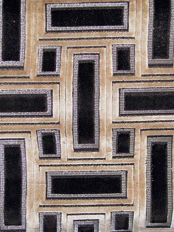 Brix City 947 Noir Metallic Velvet