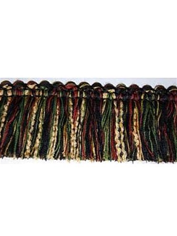 Sunbrella 2 Inch Brush Fringe Onyx