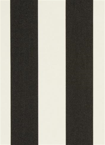 Cabana Stripe Black Al Fresco Fabric