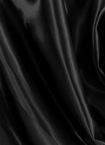 Black Crepe Back Satin Fabric