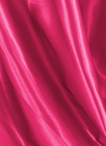 Fuchsia Crepe Back Satin Fabric