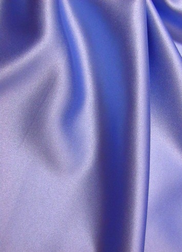 Periwinkle Crepe Back Satin Fabric