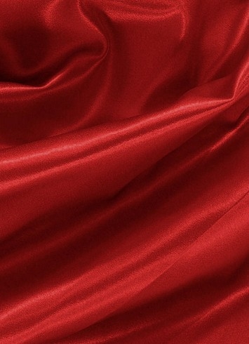 Red Crepe Back Satin Fabric