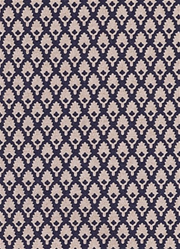 Calais Indigo Lacefield Designs Fabric
