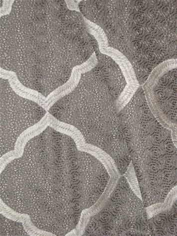 Capricorn Pewter Embroidered Ogee