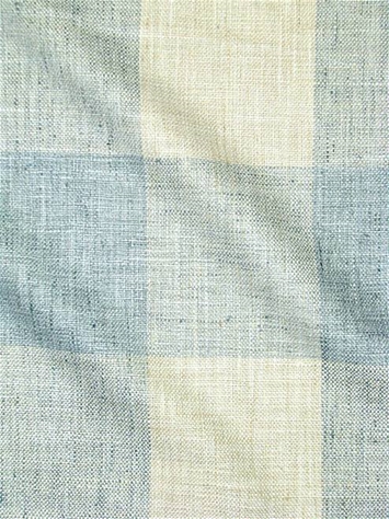 Check Please Lagoon P Kaufmann Fabric