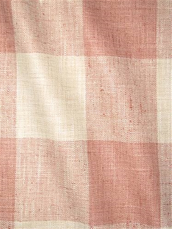 Check Please Plus Soft Coral Plaid Fabric