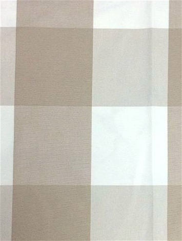 Checkmate Linen Cream Buffalo Check