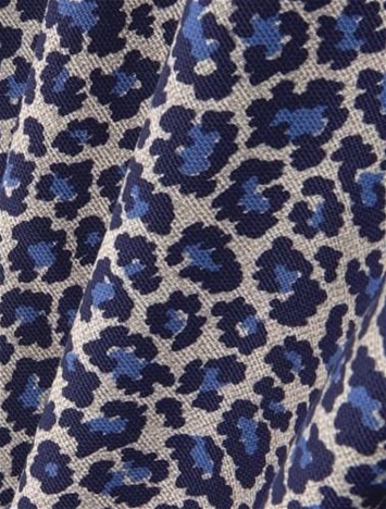 Cheetah Blue Animal Print