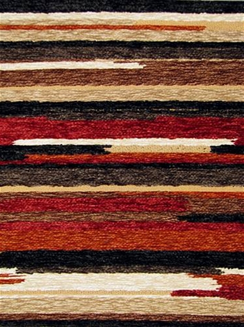Vivid Cayenne Chenille Tapestry