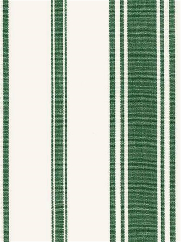 Coastal Stripe Pesto Cotton Fabric