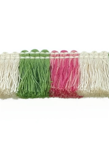 Sunbrella Color Block Fringe Lilly