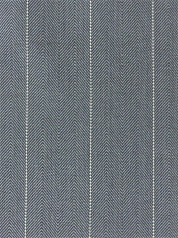 Copley Stripe Slate Roth and Tompkins Fabric