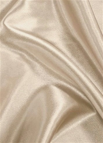 Cosmic Rays Ecru Satin Fabric