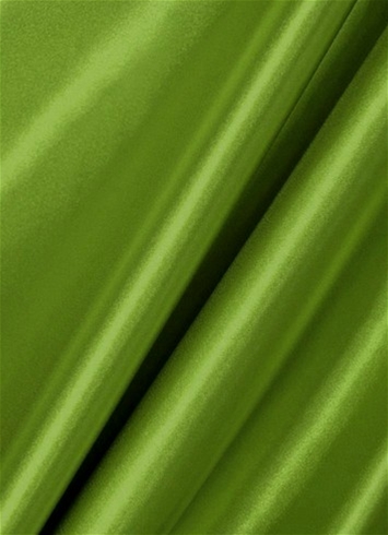 Cosmic Rays Jade Satin Fabric