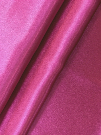 Fuchsia Crepe Back Satin Fabric