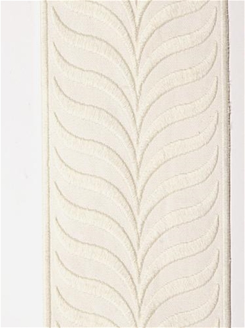 Crest Ivory Embroidered Tape