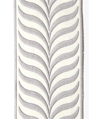 Crest Stone Embroidered Tape